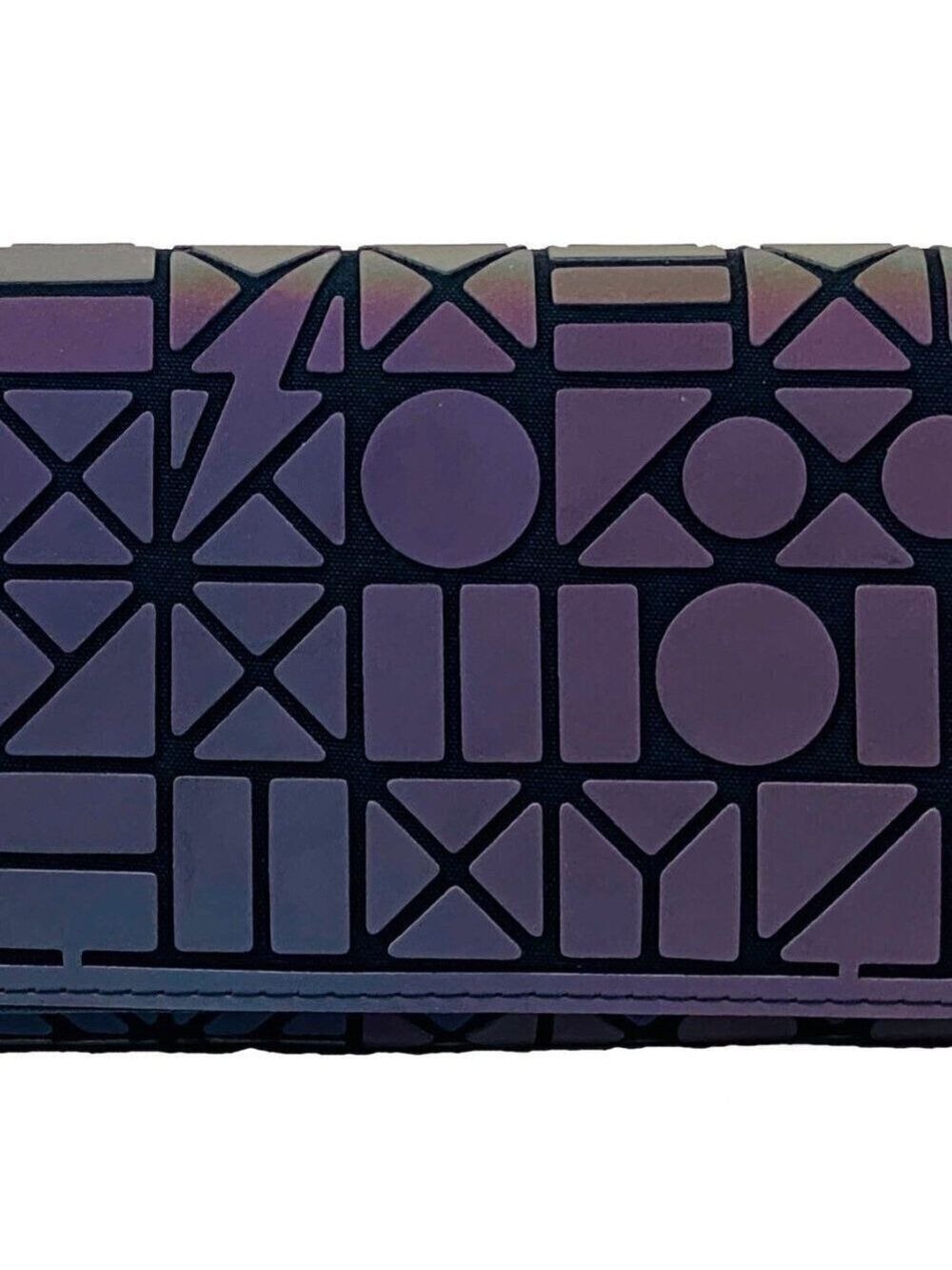 Holographic Envelope Purse with chain - Picture 4 of 4